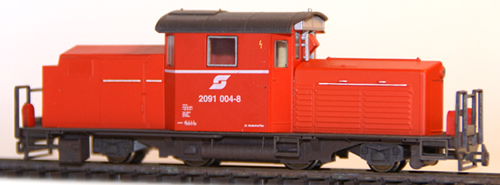 Ferro Train 201-504 - Austrian ÖBB 2091 004 8 orange-red, Waidhofen/Ybbs